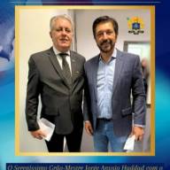 GLESP: Sereníssimo Jorge Anysio Haddad encontra com Prefeito de SP Ricardo Nunes
