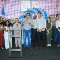 Prefeito de Três Lagoas acompanha governador em visita a obras e entrega de reformas que beneficiam mais de 7,7 mil alunos