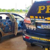 PRF apreende agrotóxicos e cigarros em Água Clara (MS)