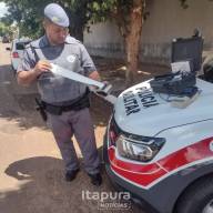 Polícia Militar realiza Operação Impacto Força Total em Itapura com uso de bafômetro e reforço na fiscalização