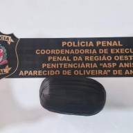 Polícia Penal apreende droga com visitante da Penitenciária de Andradina