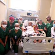 Paciente Internado há 07 dias na UTI do Hospital Auxiliadora de Três Lagoas agradece pela atenção da equipe