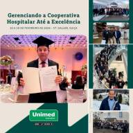 Presidente da Unimed Andradina Dr. Paulo Assis participa de intercâmbio da área médica na Suíça