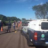 Em Inocência 03 ônibus com trabalhadores se envolvem em acidente na rodovia MS-377