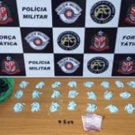HOMEM É PRESO PELA POLÍCIA MILITAR POR TRÁFICO DE DROGAS EM ARAÇATUBA