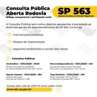 Nova Independência recebe Consulta Pública sobre a Rodovia SP-563 no dia 11 de abril
