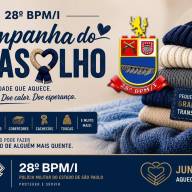 28º BPM/I DE ANDRADINA MOBILIZA ARRECADAÇÃO PARA CAMPANHA DO AGASALHO 2026