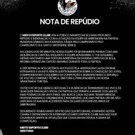 Misto Esporte Clube emite nota de repúdio em Três Lagoas 