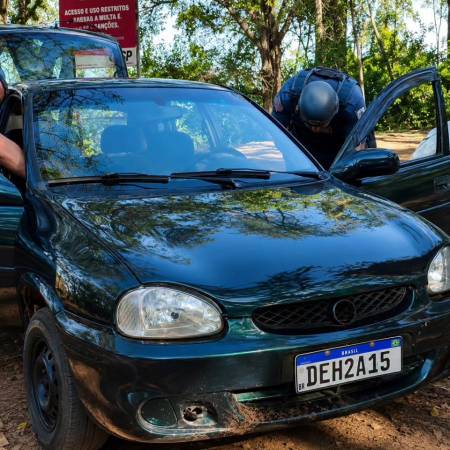 Polícia Militar recupera veículo e prende suspeito do furto na rampa do bairro Beira Rio em Castilho 