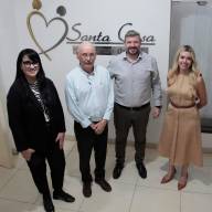 Santa Casa de Andradina recebe o Diretor-presidente da FEHOSP