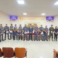 Policiais Militares participam de homenagem aos heróis na Igreja Universal em Andradina