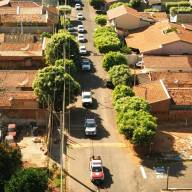 Castilho, Forças de Segurança e Viralcool realizam carreata contra incêndios e queimadas