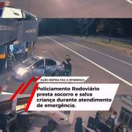 POLÍCIA RODOVIÁRIA DE ANDRADINA REALIZA MANOBRA DE REANIMAÇÃO EM CRIANÇA ENGASGADA E SALVA VIDA