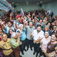 Haddad e Marina Silva são recebidos em Andradina em encontro que reúne lideranças do PT da região 