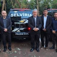 POLÍCIA CIVIL DE SELVÍRIA RECEBE NOVA VIATURA