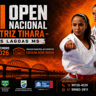 Três Lagoas sediará o VII Open Nacional de Karatê no dia 20 de setembro