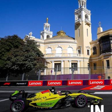Rafael Câmara vence em Baku e amplia liderança na reta final da F2