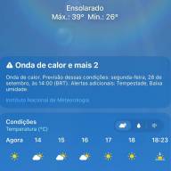 ALERTA: Calor extremo deve persistir em Andradina até quarta-feira 