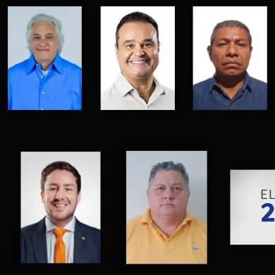 Oito candidatos concorrem ao governo de Mato Grosso do Sul nas eleições de 2026. No estado, 2.024.884 eleitores estão aptos a votar.  