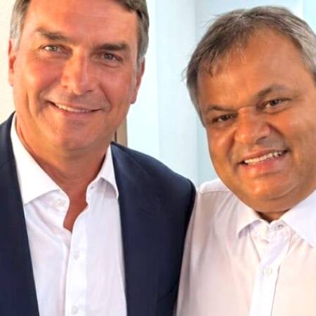 Prefeito de Murutinga do Sul representa interior paulista em cerimônia do Podemos em Brasília em apoio a Flávio Bolsonaro