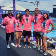 Natação Andradinense conquista 08 medalhas no Troféu Kim Mollo em Mococa