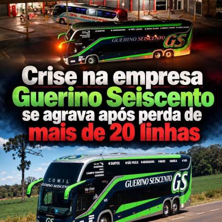 Em crise, Guerino Seiscento, que perdeu a linha Andradina/São Paulo, pode fazer demissão em massa