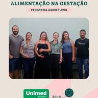 UNIMED ANDRADINA FAZ PALESTRA SOBRE ALIMENTAÇÃO NA GESTAÇÃO