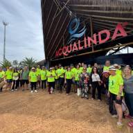 Coordenadoria de Presidente Prudente leva 80 idosos a passeio no parque aquático Acqualinda