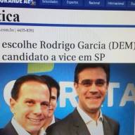 Ator Alexandre Frota visitou o Centro de Andradina