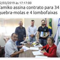 Em Andradina obra de revitalização da Praça da Paróquia Nossa Senhora das Graças