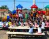 Loja Maçônica Cavalheiros de Andradina realizou festa para as crianças da creche do bairro Pereira Jordão