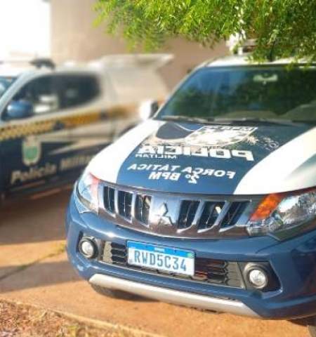 Polícia Militar de Três Lagoas prende filho que agrediu o próprio pai no bairro Quinta da Lagoa