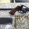 Força Tática de Andradina apreende revolver calibre 38 com munições no bairro Piscina