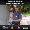 POLICIAL MILITAR DE FOLGA SALVA MAIS UMA VIDA EM NOVA GUATAPORANGA.