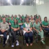 Grupo do Viver Bem participa de palestra sobre Hipertensão e Obesidade na Unimed Andradina