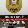 POLÍCIA CIVIL CUMPRE MANDADO JUDICIAL DE BUSCA DOMICILIAR E PRENDE INDIVÍDUO COM DROGAS EM ADAMANTINA