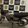 Polícias Civil e Militar de Valparaíso recuperam moto furtada em Mato Grosso do Sul