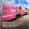 Carreta do Hospital de Amor está atendendo em Pereira Barreto