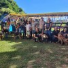 Protetoras de Mirandópolis promoveram desfile de animais para incentivar adoção durante ação preparatória para o evento Desfila CÃO