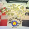 Polícia Militar de Pereira Barreto apreende 44 porções de maconha