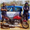 GCMs encontram moto furtada abandonada na zona rural de Araçatuba