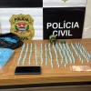 GOE de Araçatuba prende jovem com 100 porções de cocaína, alvo de repressão ao crime bairro Porto Real