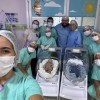 UTI Neonatal do Hospital Auxiliadora em Três Lagoas comemora alta de gêmeos