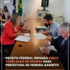 Receita Federal doou 5 toneladas de roupas para Prefeitura de Pereira Barreto