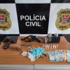 Polícia Civil de Aracanguá apreende arma e drogas em casa de investigado