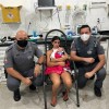 Policiais militares salvam bebê engasgada em Guararapes