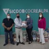 Agência Sicoob Nosso doa 750 Kg de alimentos ao Fundo Social de Araçatuba