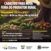 Prefeitura de Castilho cadastrará agricultores para a Nova Feira do Produtor Rural