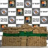 BAEP de Araçatuba apreendeu 487 tijolos de maconha, alvo de combate ao crime rodovia Eliezer Montenegro Magalhães