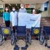 Rotary Club Cruzeiro do Sul doa 7 cadeiras de rodas para Santa Casa de Araçatuba